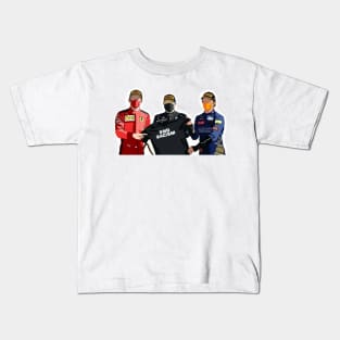 Austria 2020 podium, end racism Kids T-Shirt